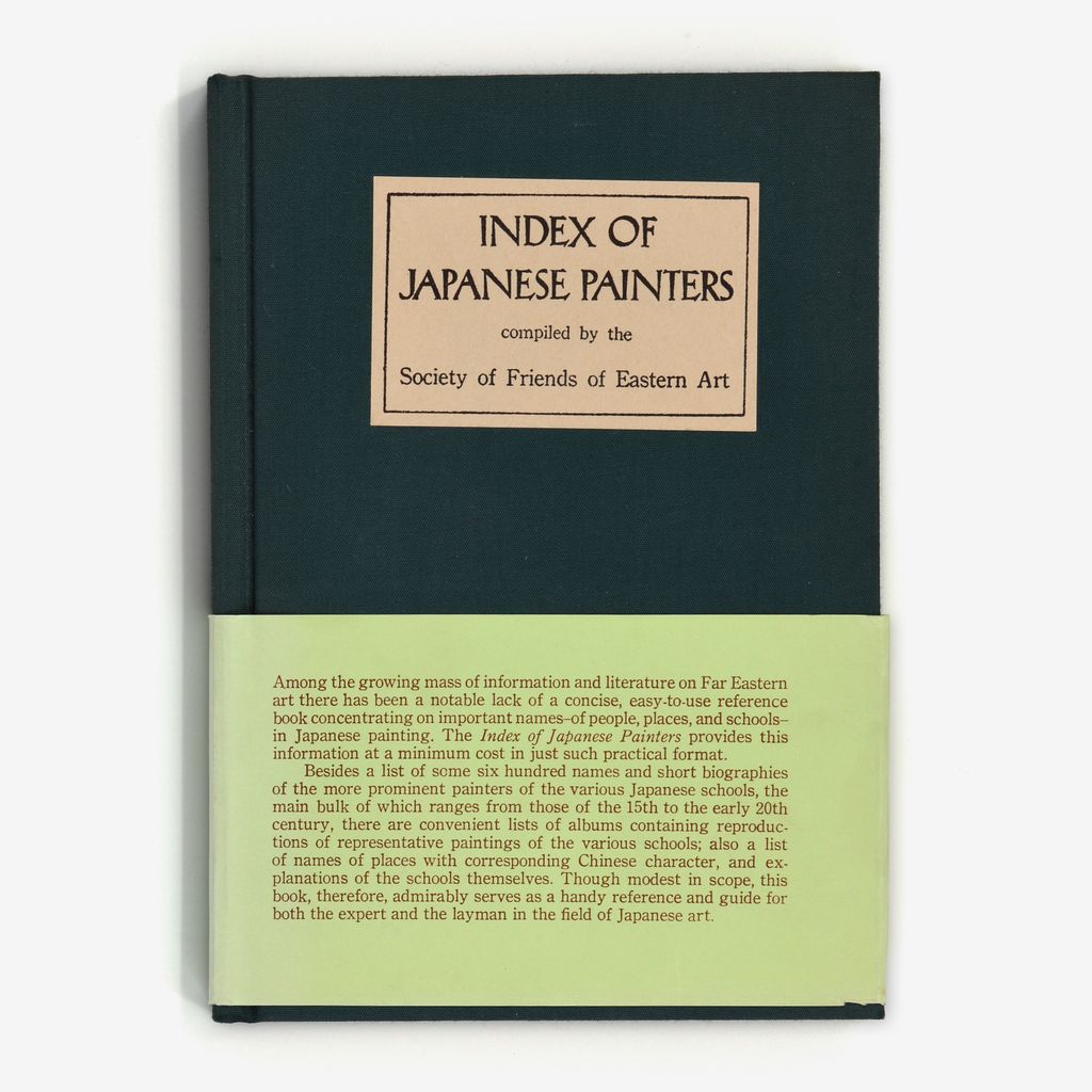 Cover of Index of Japanese Painters